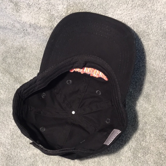 Autolite Advance Auto Parts black hat adjustable back strap full 6 panel cap - Picture 10 of 10